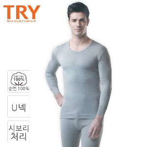 [TRY] 순면 남성 내복 상하 세트 TMLI210